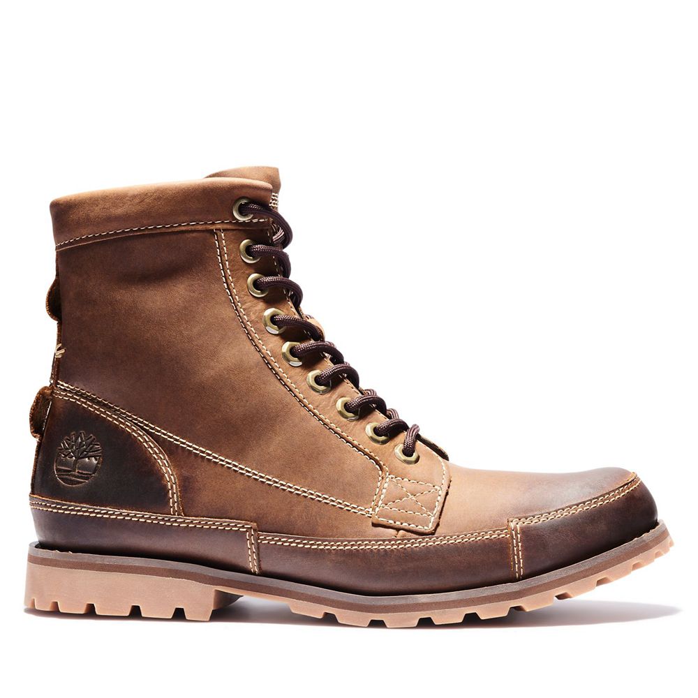 Timberland 6-Inch Μποτακια Ανδρικα Καφε - Earthkeepers® Original - Greece 4053817-UX